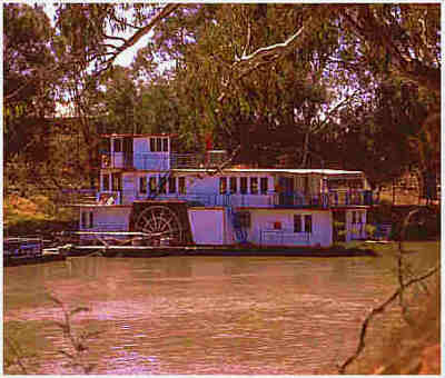 Murray River Boat on the Mighty Murray River - Australia