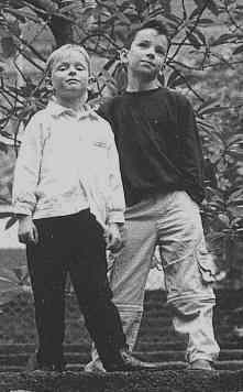 Timothy and brother Jeremy