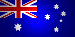 Australian Flag - British Union Jack in left hand corner surrounded by the stars of "The Southern Cross"